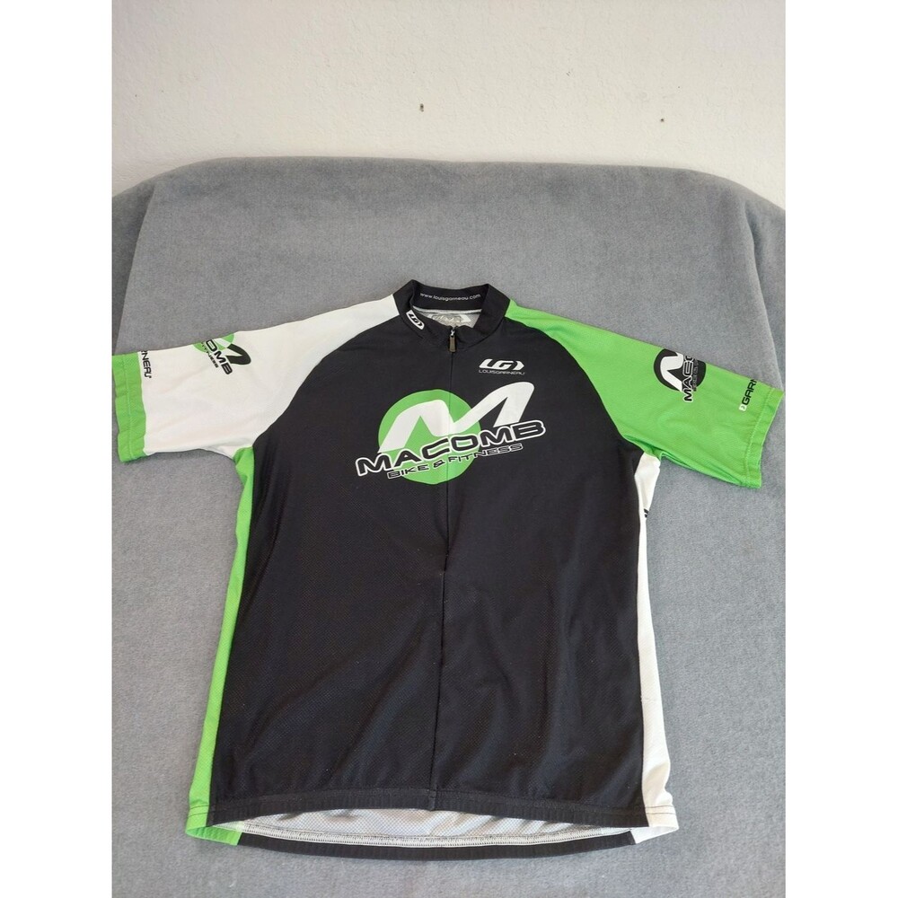 Louis Garneau Macomb Bike & Fitness Cycling Jersey - Men’s XL